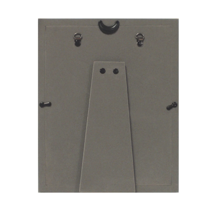 ミキハウスベビー12ケ月の成長を月毎に飾れるフォトフレーム背面