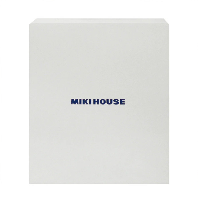 ミキハウスロゴ入りの本商品専用箱