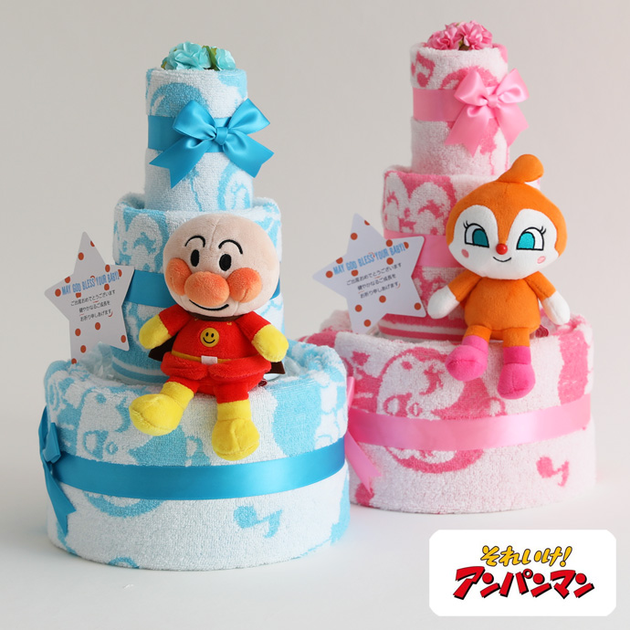 出産祝いの人気No.1 おむつケーキ・ダイパーケーキ | おむつケーキ研究所